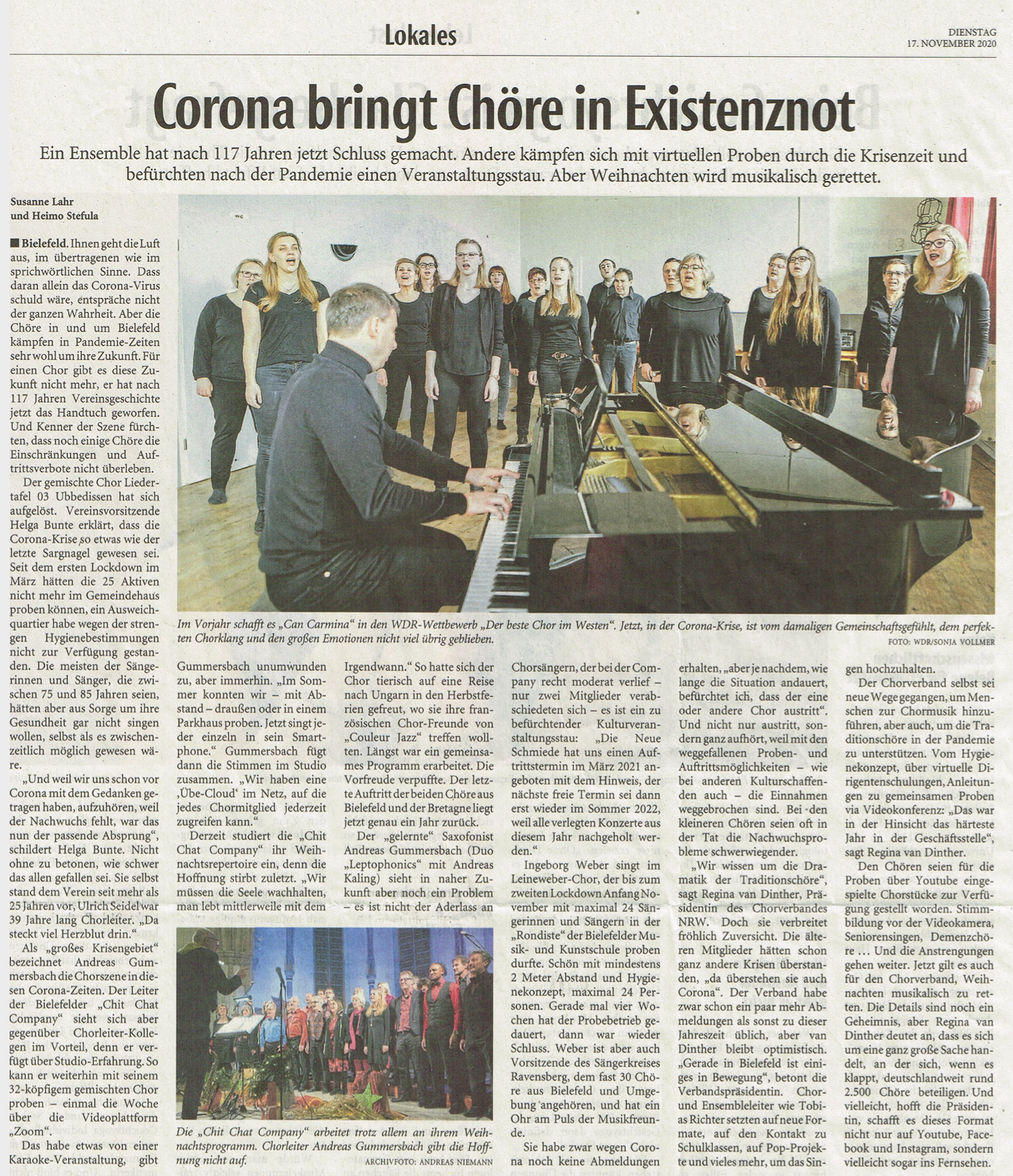 Rückspiel mit Couleur Jazz in der Neuen Schmiede am 18.04.2015