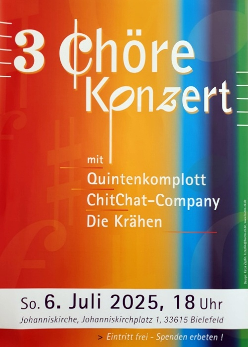 3-Chore-Konzert